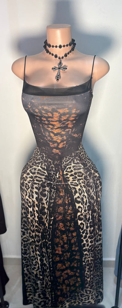 LEOPARD LONG DREES